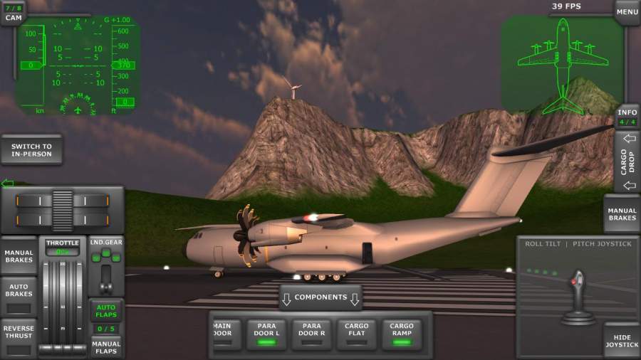 涡轮螺旋桨飞机模拟器