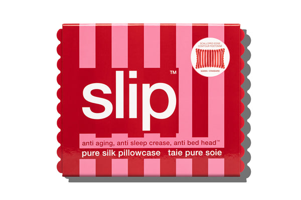 Sunshade Queen Zippered Pillowcase with Scalloped Edge