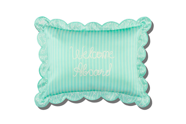 Les Vacances Travel Pillow with Complimentary Beach Bag